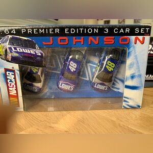 2002 Jimmie Johnson 3 car set NASCAR diecast